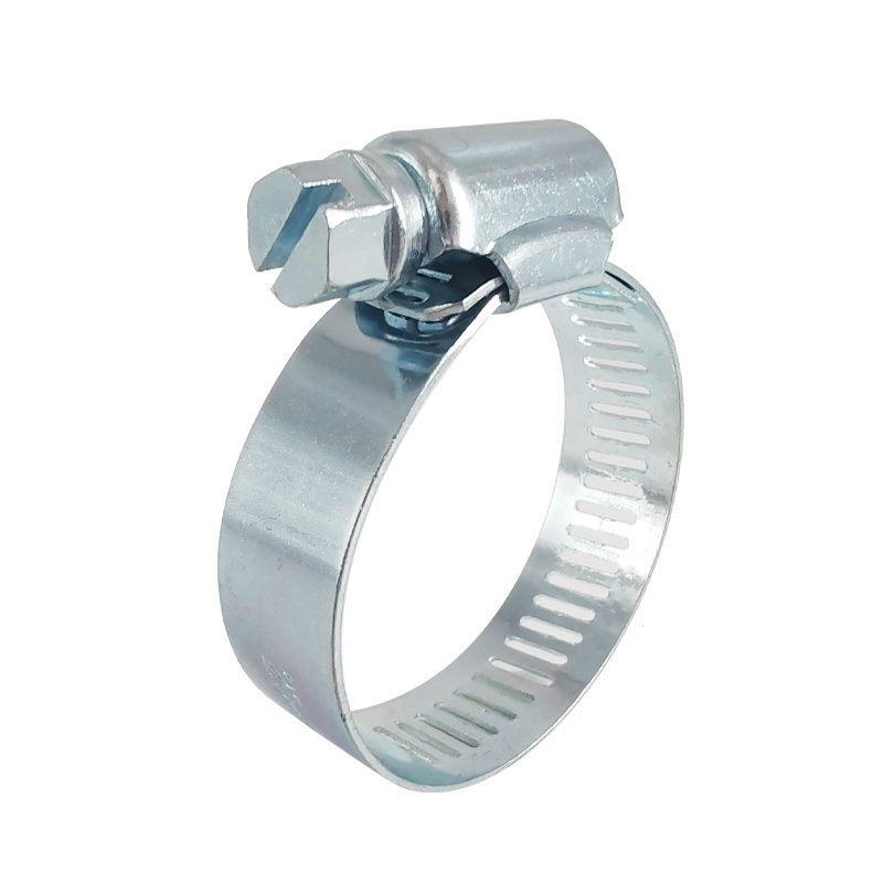 Abrazadera de manguera con tornillo plano y engranaje helicoidal de 12,7 mm W1
   