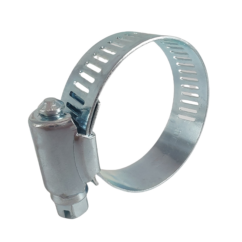 Abrazadera de manguera con tornillo plano y engranaje helicoidal de 12,7 mm W1
   